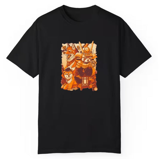 Tenhun Orange Fuzz Shirt - Cabryon