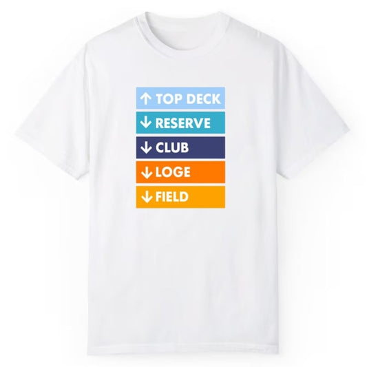 Top Deck Reserve Club Loge Field Shirt - Cabryon