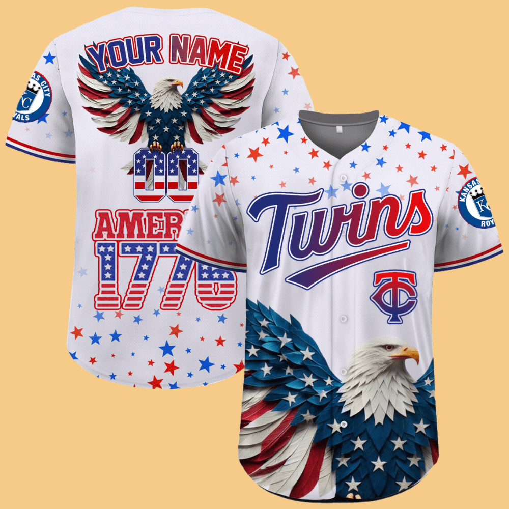 Twins Independence Day Baseball Jersey 2025 - Cabryon