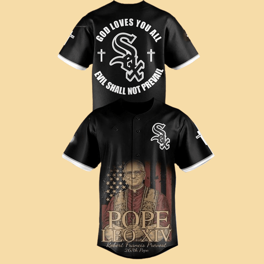 White Sox Pope Leo XIV Jersey - Cabryon